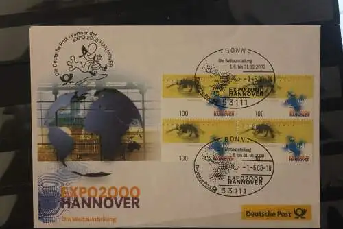 Messebrief Deutsche Post: EXPO2000 Hannover 2000