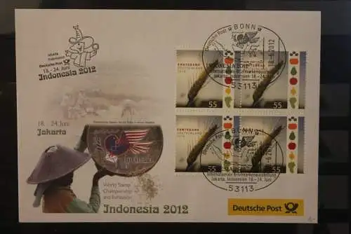 Messebrief Deutsche Post: Indonesia 2012; Jakarta