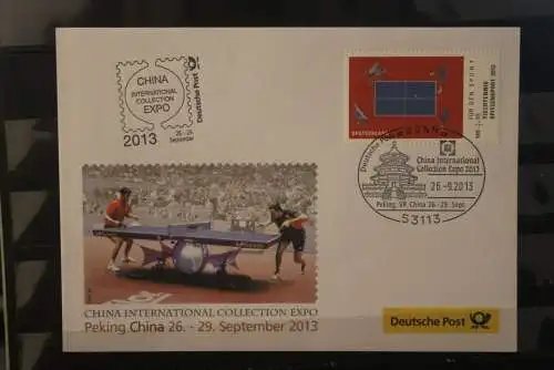 Messebrief Deutsche Post: CHINA INTERNATIONAL COLLECTION EXPO 2013