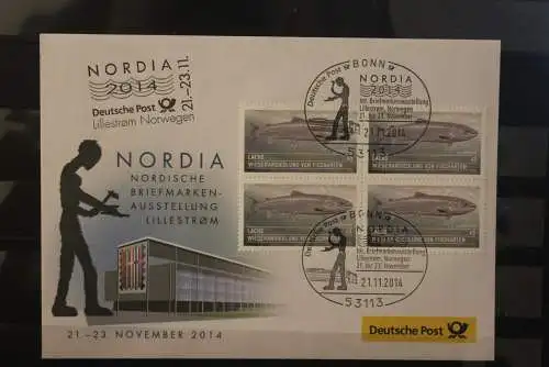 Messebrief Deutsche Post: NORDIA 2014 Norwegen