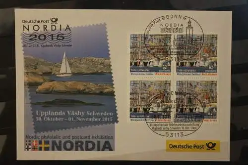 Messebrief Deutsche Post: NORDIA 2015 Schweden