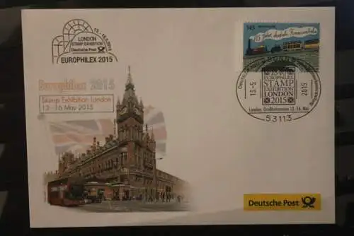 Messebrief Deutsche Post: EUROPHILEX 2015 London