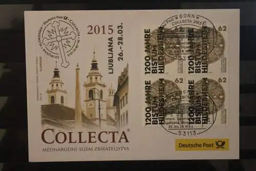 Messebrief Deutsche Post: COLLECTA 2015; Slowenien