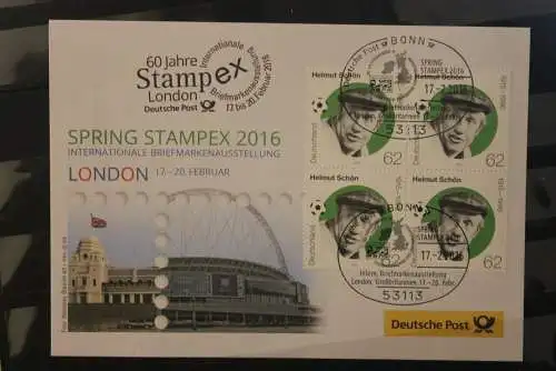 Messebrief Deutsche Post: SPRING STAMPEX 2016 London