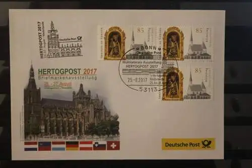 Messebrief Deutsche Post: HERTOGPOST 2017 Niederlande