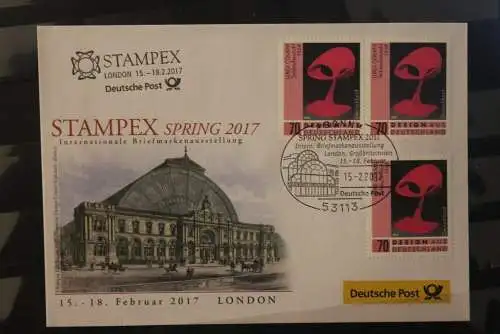 Messebrief Deutsche Post: STAMPEX SPRING 2017 London