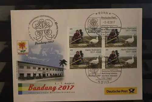 Messebrief Deutsche Post: Bandung 2017; Indonesien