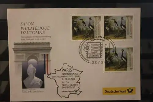 Messebrief Deutsche Post: SALON PHILATELIQUE  D' AUTOMNE PARIS 2017