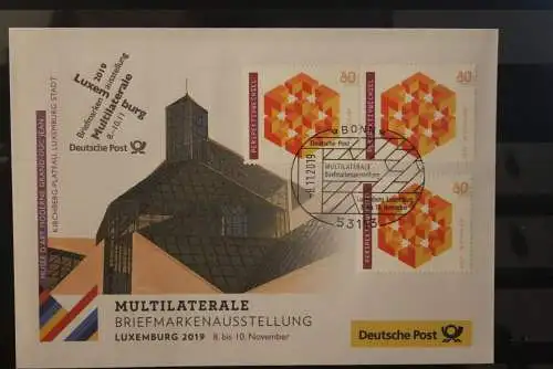 Messebrief Deutsche Post: MULTILATERALE Luxemburg  2019