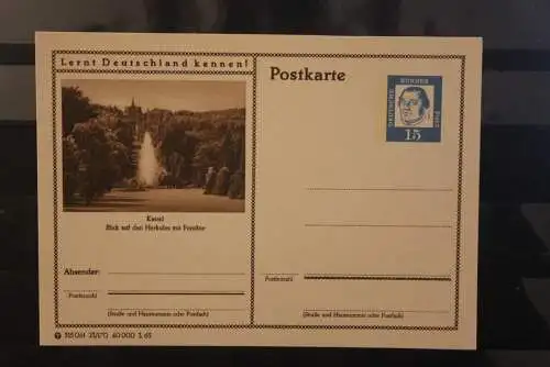 Kassel, Bildpostkarte; P 81; 1963, Lernt Deutschland kennen !, ungebraucht