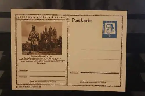 Limburg, Bildpostkarte; P 81; 1963, Lernt Deutschland kennen !, ungebraucht