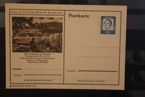 Braunlage, Bildpostkarte; P 81; 1963, Lernt Deutschland kennen !, ungebraucht