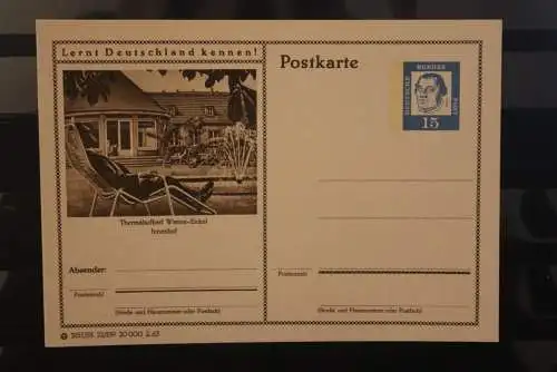 Wanne-Eickel, Bildpostkarte; P 81; 1963, Lernt Deutschland kennen !, ungebraucht