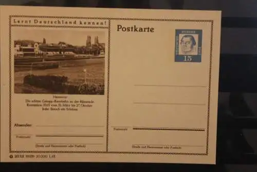 Hannover, Bildpostkarte; P 81; 1963, Lernt Deutschland kennen !, ungebraucht