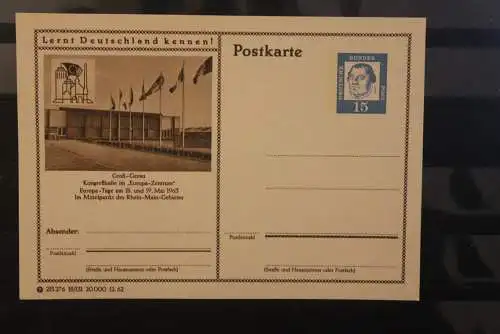 Groß-Gerau, Bildpostkarte; P 81; 1962, Lernt Deutschland kennen !, ungebraucht