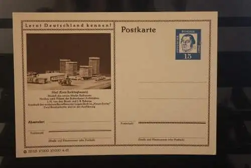 Marl, Bildpostkarte; P 81; 1963, Lernt Deutschland kennen !, ungebraucht