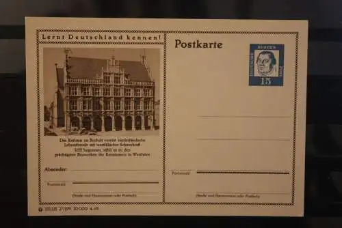 Bocholt, Bildpostkarte; P 81; 1963, Lernt Deutschland kennen !, ungebraucht