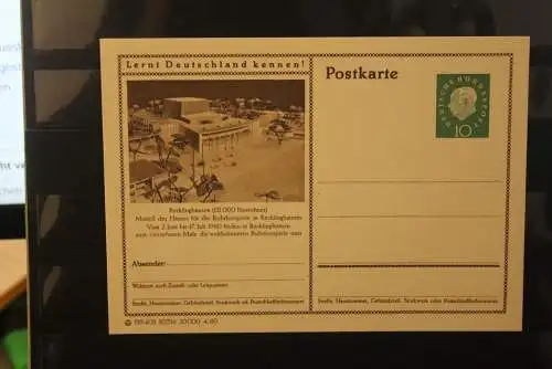 Recklinghausen, Bildpostkarte; P 42; 1960, Lernt Deutschland kennen !, ungebraucht