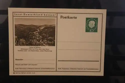 Steina, Bildpostkarte; P 42; 1960, Lernt Deutschland kennen !, ungebraucht