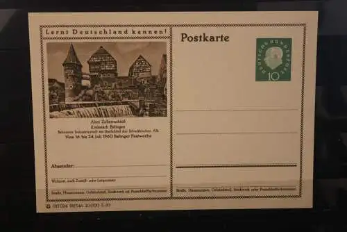 Balingen, Bildpostkarte; P 42; 1960, Lernt Deutschland kennen !, ungebraucht