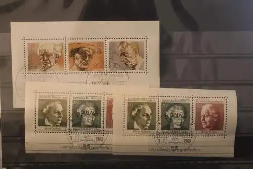 Deutschland 1982; Block 18: Bundespräsidenten; ESST; Block 16; 2 x Block 5 ESST