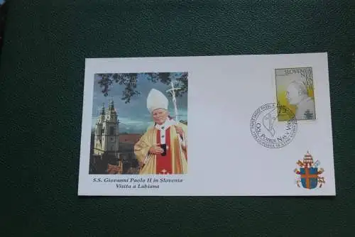 Papstreise Papst Johannes Paul II.; Slowenien; 1996