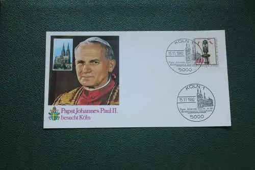 Papstreise Papst Johannes Paul II.; Köln 1980