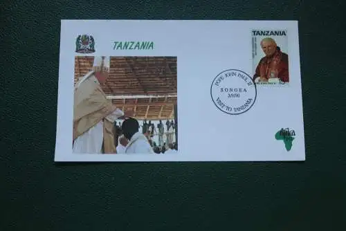 Papstreise Papst Johannes Paul II.; Tanzania 1990