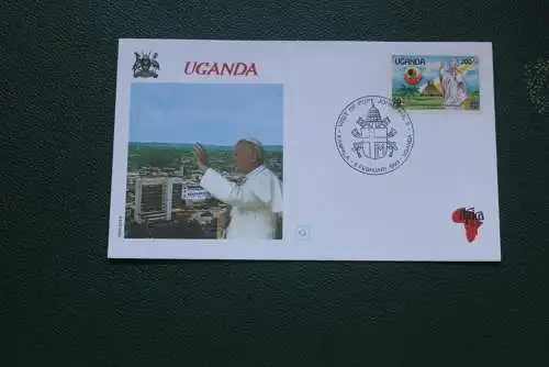 Papstreise Papst Johannes Paul II.; Uganda 1993