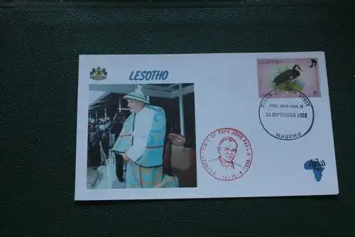 Papstreise Papst Johannes Paul II.; Lesotho 1988