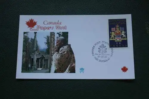 Papstreise Papst Johannes Paul II.; Canada 1987