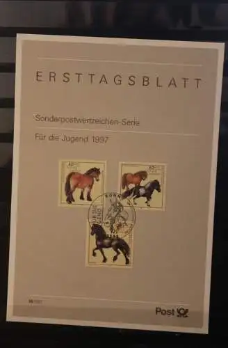 Deutschland 1997; Für die Jugend: Pferde, 2 ETB