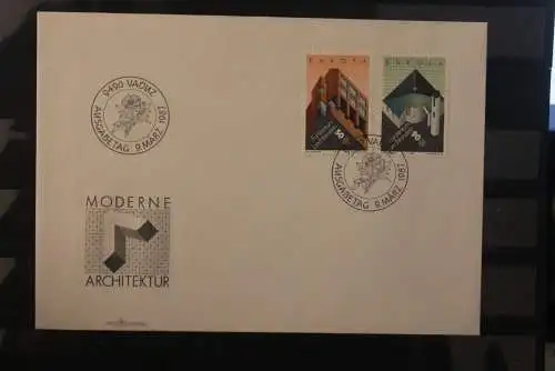 Liechtenstein 1987; Europa CEPT, MiNr. 916-17, FDC