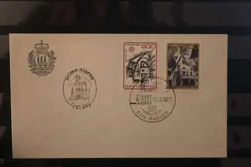 San Marino 1987; Europa CEPT; MiNr. 1354-55, FDC