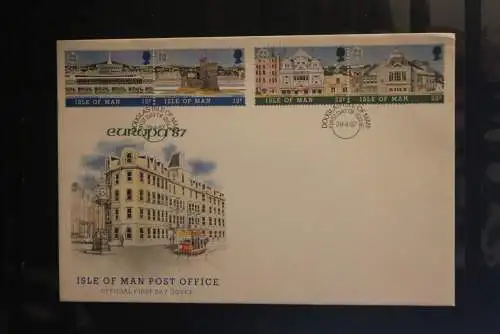 Isle of Man 1987, Europa CEPT, MiNr. 335-38, FDC