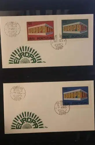 Portugal 1969, Europa CEPT, MiNr. 1070-72, FDC, lesen