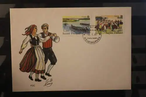 Finnland 1981, Europa CEPT, MiNr. 881-82, FDC