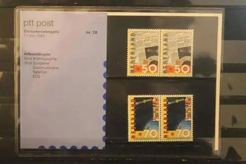 Niederlande 1983, Europa CEPT, MiNr. 1232-33 Präsentationspack