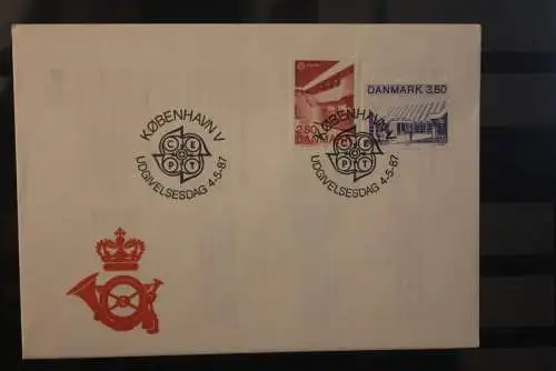 Dänemark 1987; Europa - CEPT; MiNr. 895-96 auf FDC