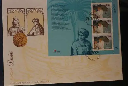 Portugal Madeira 1997; Europa CEPT, MiNr. Block 16 auf FDC