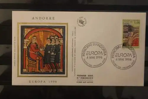 Andorra 1996, Europa, CEPT, FDC, MiNr. 497