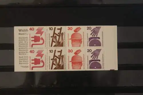 Deutschland 1974; MH 20 a oZ, MNH