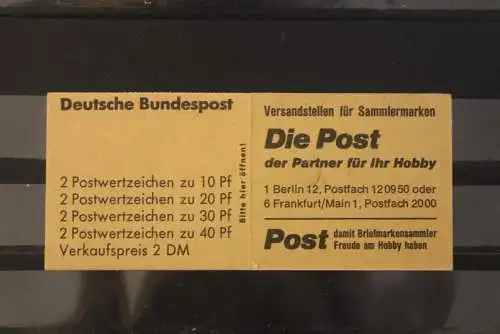 Deutschland 1972; MH 18 c, MNH