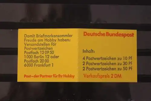 Deutschland 1981; VJ-MH 22 o, Versuchs-Justier-MH