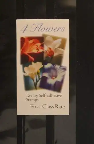 U.S.A. 2000;  4 Flowers; MH 242; MNH