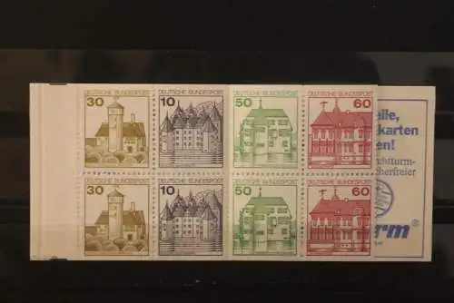 Deutschland 1980; MH 23 a oZ; gestempelt; 1 DS: Mangel