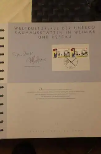 Deutschland 2004, Weltkulturerbe der UNESCO: Bauhausstätten Weimar und Dessau, MiNr. 2394; lesen