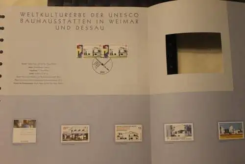 Deutschland 2004, Weltkulturerbe der UNESCO: Bauhausstätten Weimar und Dessau, MiNr. 2394; lesen