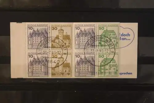 Deutschland 1980, MH 22 o K1; MNH, mZ, gestempelt