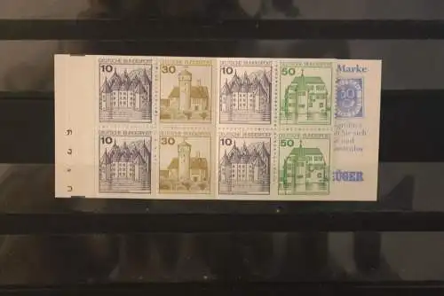 Deutschland 1980, MH 22 e oZ, RZ4; AZbru; MNH